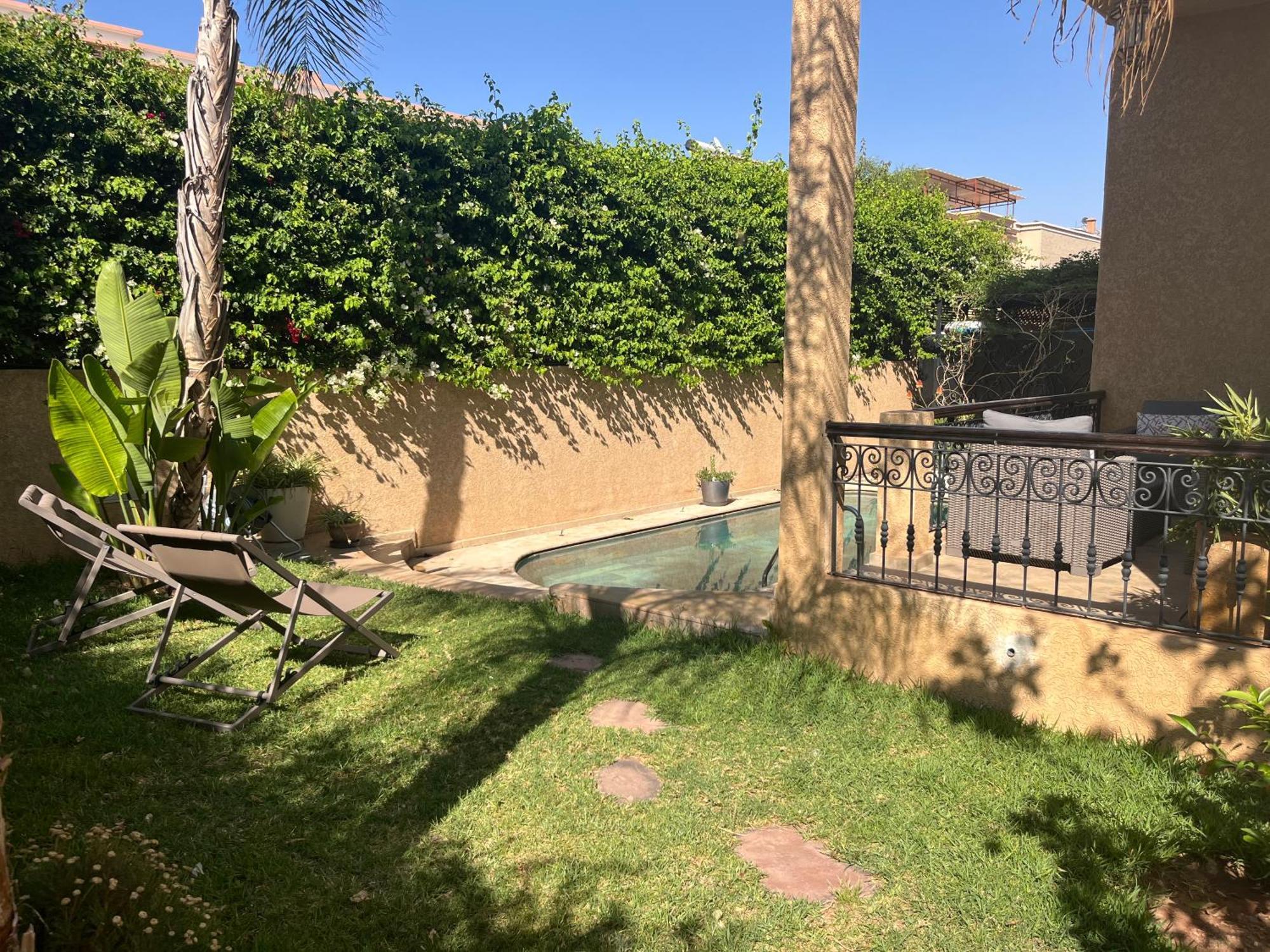 Marrakech Le Joyau Villa Piscine Privee Jardin Marraquexe Exterior foto